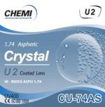 Tròng Kính Siêu Mỏng Chemi U2 1.74 ASP Chính Hãng - Ảnh 2