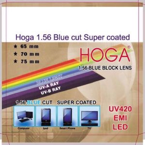 Tròng Kính Chống Ánh Sáng Xanh Hàn Quốc Hoga Blue Cut 1.56