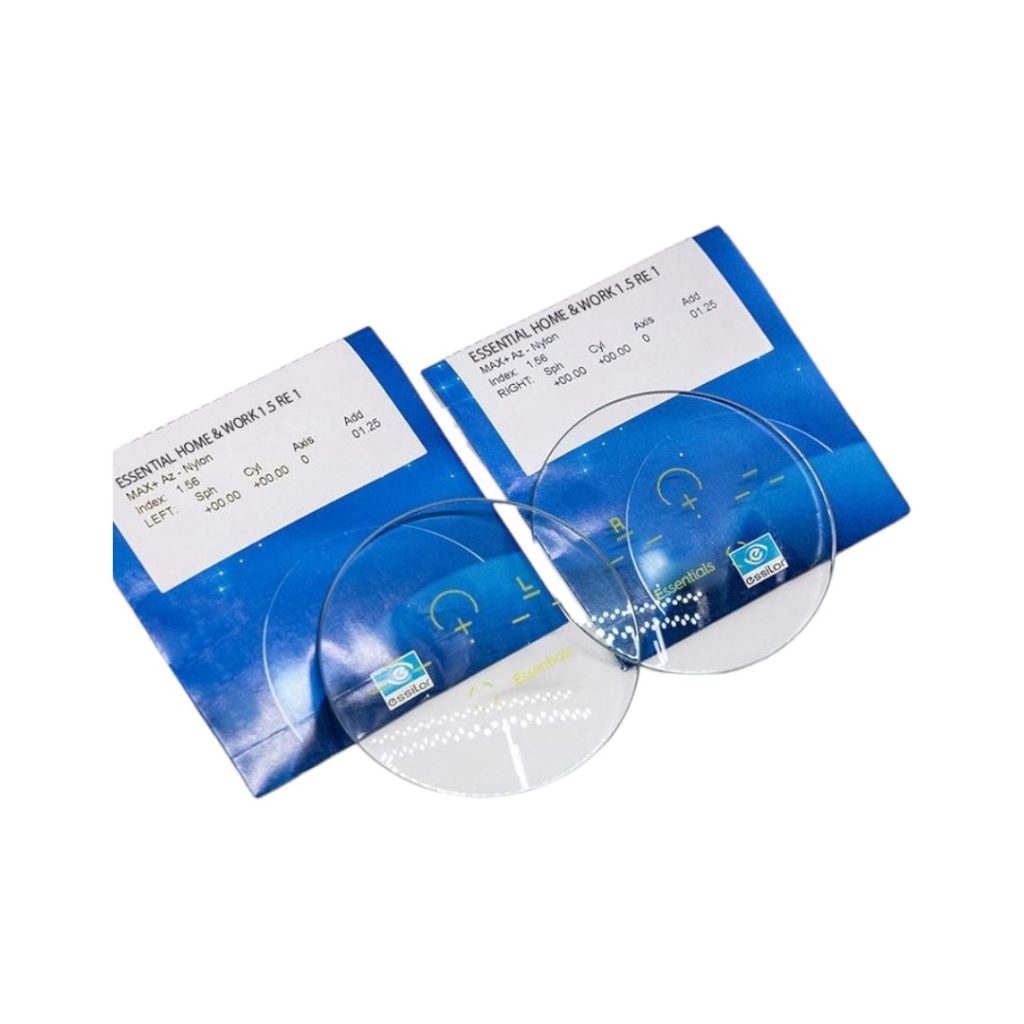 Đa Tròng Đánh Văn Phòng Chống Ánh Sáng Xanh Pháp Essilor Blue UV capture Essentials Home & Work