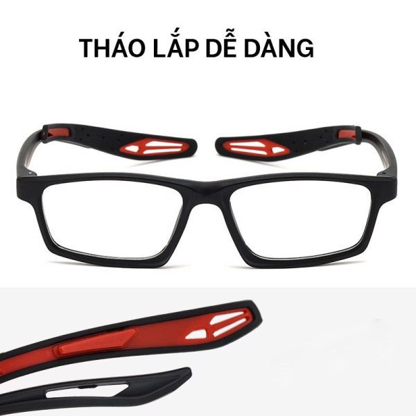 Gọng Kính Cận Thể Thao TR90 1219 - Ảnh 3