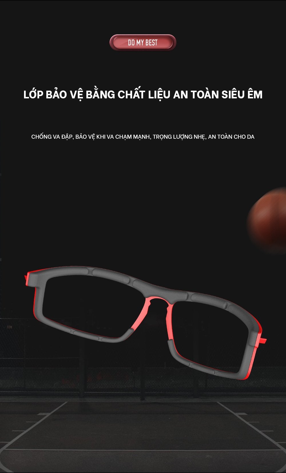 Gọng Kính Thể Thao Nam Nữ TR Mỹ Outdo Sports GT.62050 Chính Hãng - Ảnh 6