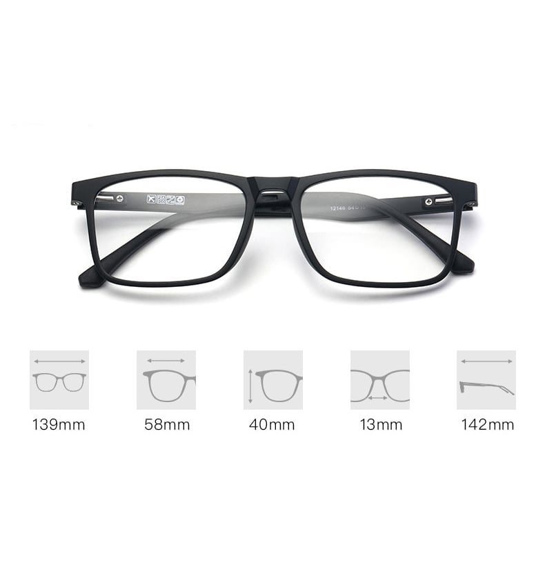 Kính Râm Cận TR90 Clip On Phân Cực Polarized 2 Trong 1 Bộ 5 Kẹp Cao Cấp 12146 - Ảnh 5