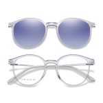 Kính Râm Cận Tròn TR90 Clip On Phân Cực Polarized 2 Trong 1 TJ2186 - Ảnh 4