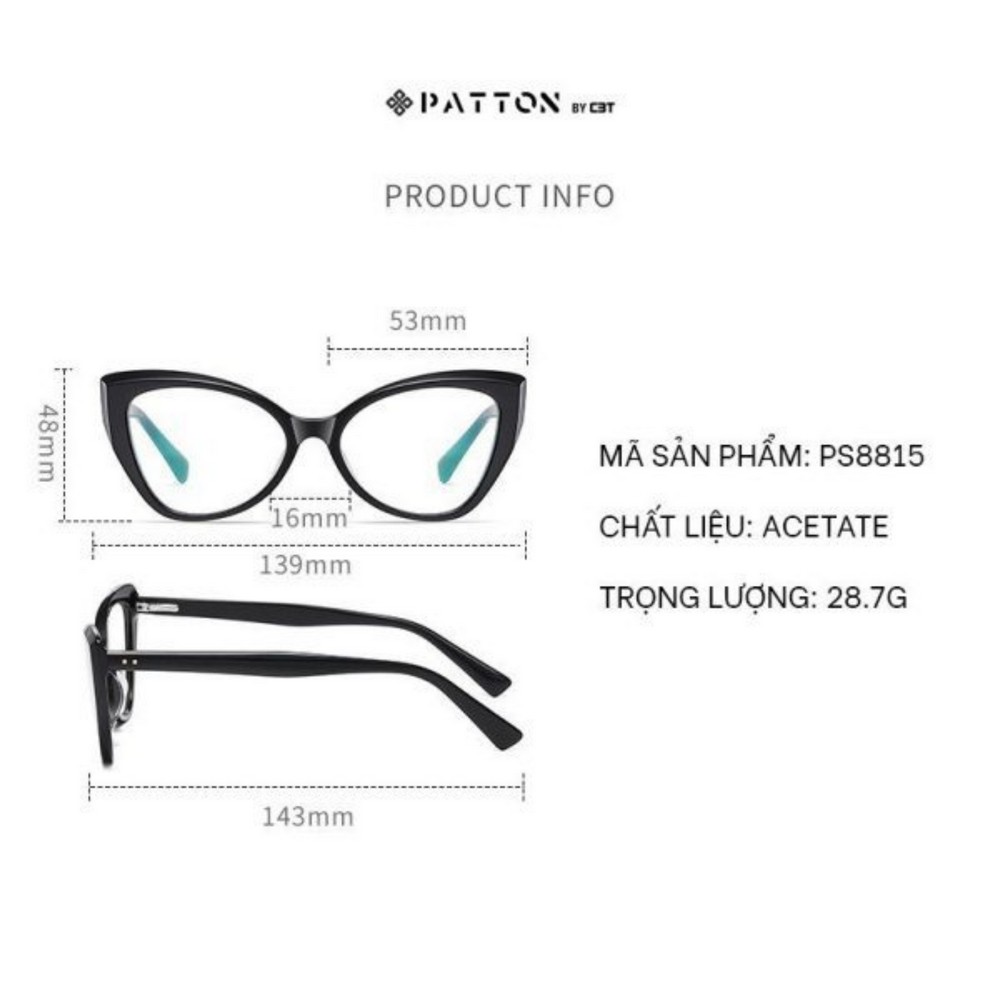 Gọng Kính Lunaro Tti hoo324