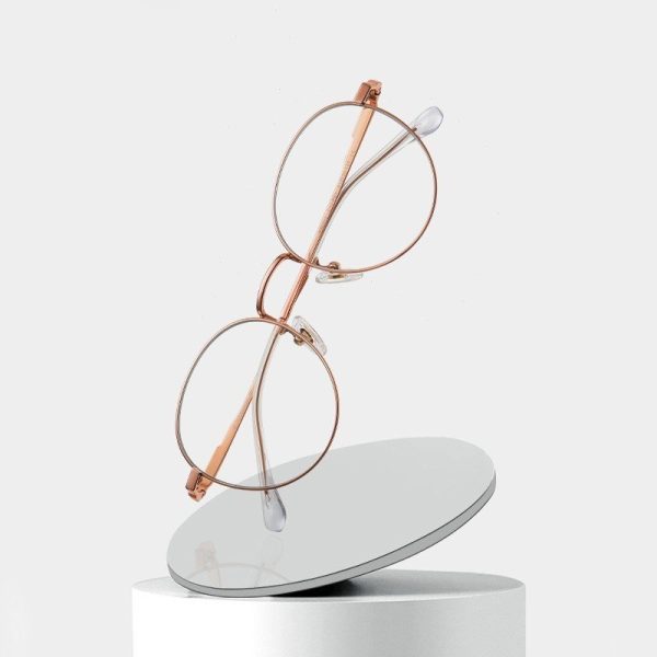 Gọng Kính Tròn Chống Ánh Sáng Xanh Titanium Patton ST6211 - Ảnh 6