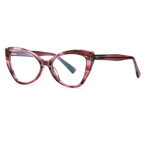 Gọng Kính Mắt Mèo Acetate Chống Ánh Sáng Xanh Patton Ps8815 - Ảnh 3