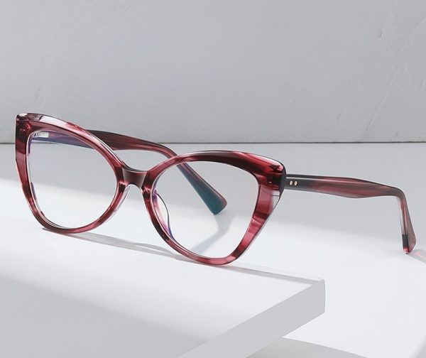 Gọng Kính Mắt Mèo Acetate Chống Ánh Sáng Xanh Patton Ps8815 - Ảnh 6