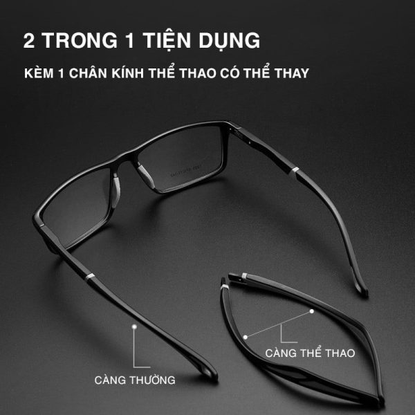 Gọng Kính Thể Thao TR90 1225 - Ảnh 3