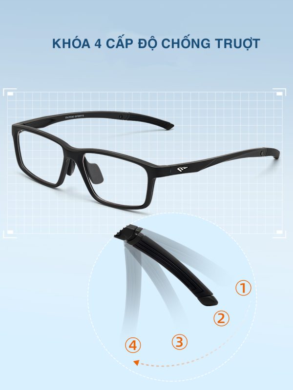 Gọng Kính Thể Thao Outdo Sports GT62055 Chính Hãng - Ảnh 7