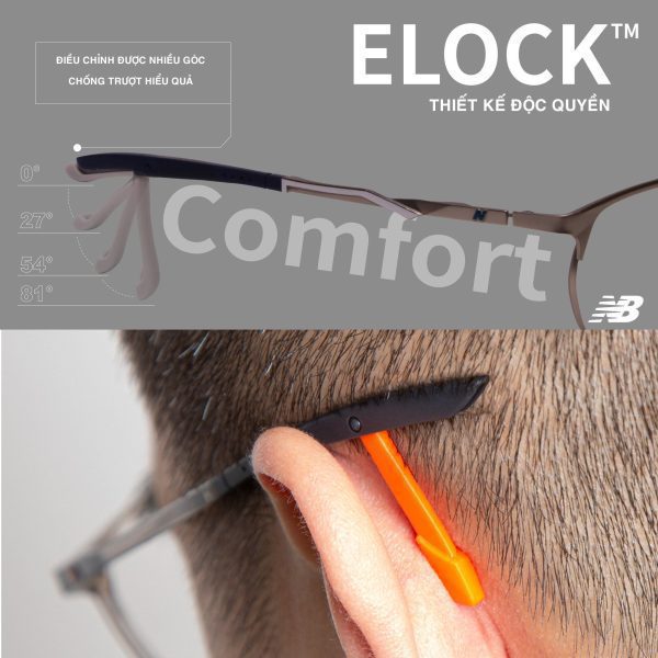 Gọng Kính Thể Thao TR90 New Balance NB09299 - Tem Chính Hãng - Ảnh 3