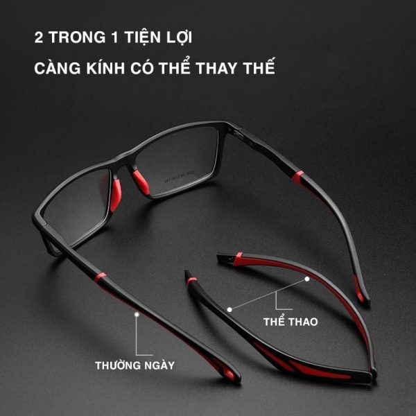 Gọng Kính Thể Thao TR90 1220 - Ảnh 7