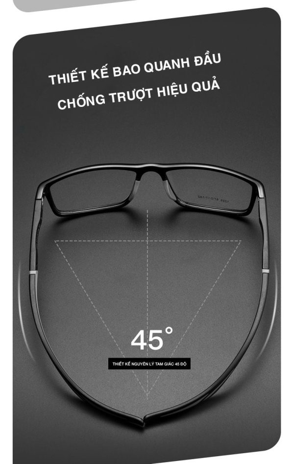 Gọng Kính Thể Thao TR90 1220 - Ảnh 6