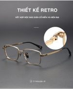 Gọng Kính Titanium Ditano 80929 - Ảnh 7