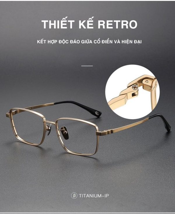 Gọng Kính Titanium Ditano 80929 - Ảnh 7