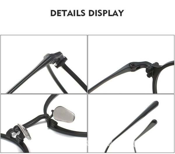 Gọng Kính Tròn Titanium Ditano 186 - Ảnh 5