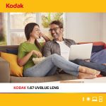 Tròng Kính Chống Ánh Sáng Xanh Kodak Uvblue Lens 1.67