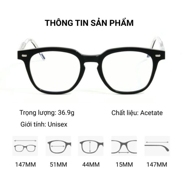 Gọng Kính Hot Trend GM Kubo Bản Chuẩn Đẹp Nhất Thị Trường - Ảnh 2