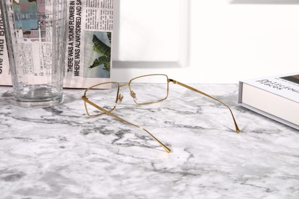 Gọng Kính Titanium Mạ Vàng 18K DOX D13167 Chính Hãng - Ảnh 8