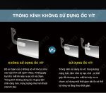 Gọng Kính Không Viền Chống Ánh Sáng Xanh Titanium Vát Cạnh Kim Cương Zoson 8118 - Ảnh 5