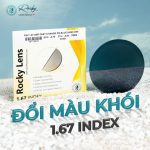 Tròng Kính Siêu Mỏng Đổi Màu Rocky Lens 1.67 Chống Ánh Sáng Xanh - Ảnh 2
