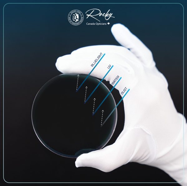 Tròng Kính Siêu Mỏng Đổi Màu Rocky Lens 1.67 Chống Ánh Sáng Xanh - Ảnh 3