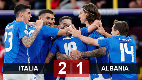 Italia 2-1 Albania
