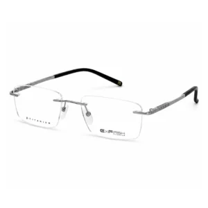Gọng Kính Khoan Không Viền Titanium Exfash EF31272T