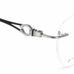 Gọng Kính Khoan Không Viền Titanium Exfash EF33252T