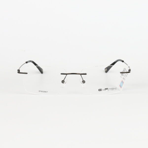 Gọng Kính Khoan Không Viền Titanium Exfash EF83280T - Ảnh 3