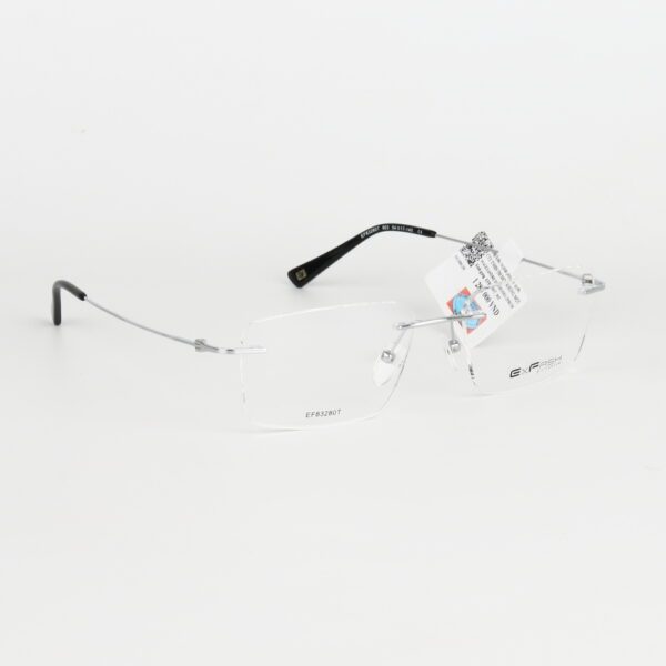 Gọng Kính Khoan Không Viền Titanium Exfash EF83280T - Ảnh 2