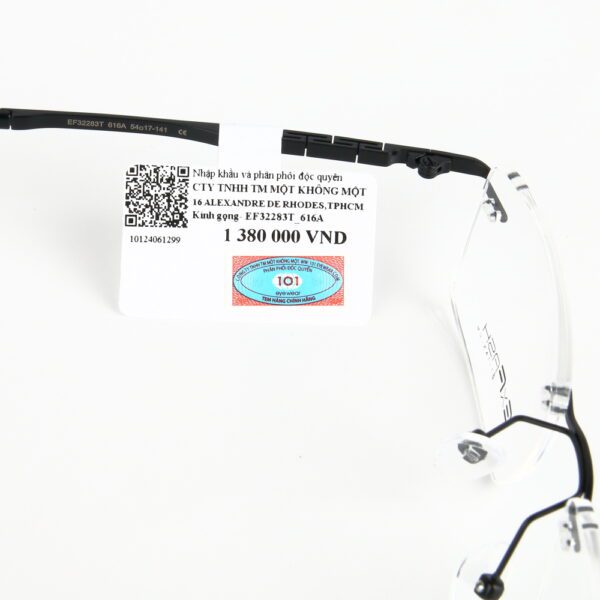 Gọng Kính Khoan Không Viền Titanium Exfash EF32283T Chính Hãng - Ảnh 5