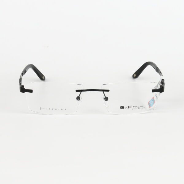 Gọng Kính Khoan Không Viền Titanium Exfash EF31274T - Ảnh 2