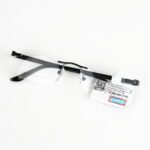 Gọng Kính Khoan Không Viền Titanium Exfash EF31274T - Ảnh 2