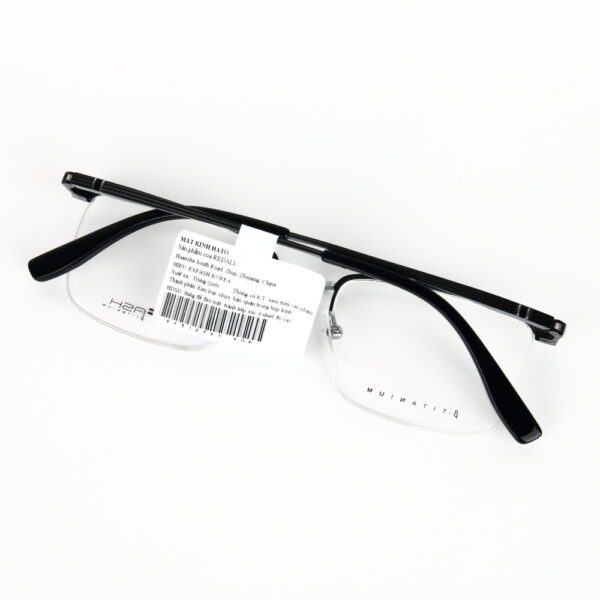 Gọng Kính Nửa Khung Xẻ Cước Exfash EF3127T - Ảnh 4