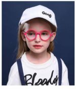 Gọng Kính Tròn Trẻ Em Nhựa Dẻo Tpee Boca Juniors S 8232 Chống Ánh Sáng Xanh - Ảnh 2