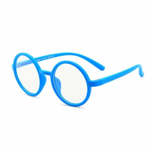 Gọng Kính Tròn Trẻ Em Nhựa Dẻo Tpee Boca Juniors S 8232 Chống Ánh Sáng Xanh - Ảnh 5