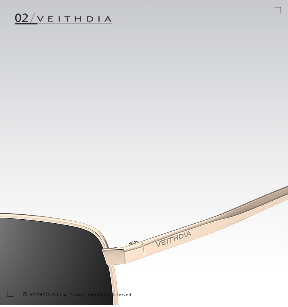 Kính Mát Phân Cực Polarized Veithdia 2462