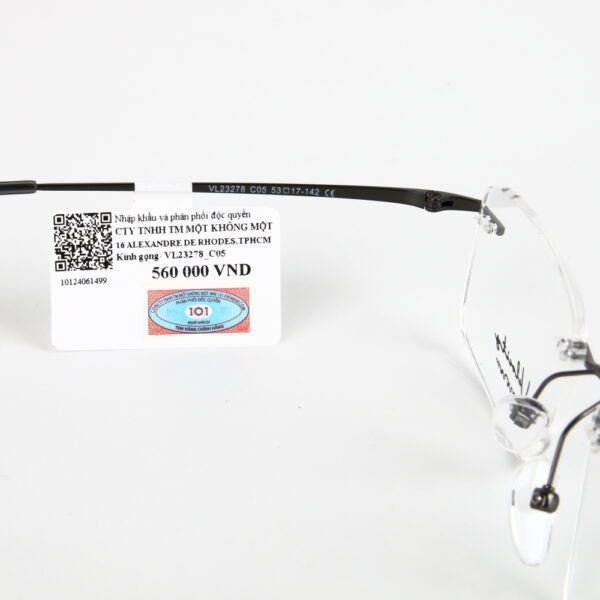 Kính Không Gọng Không Viền Velocity VL23278 - Ảnh 5