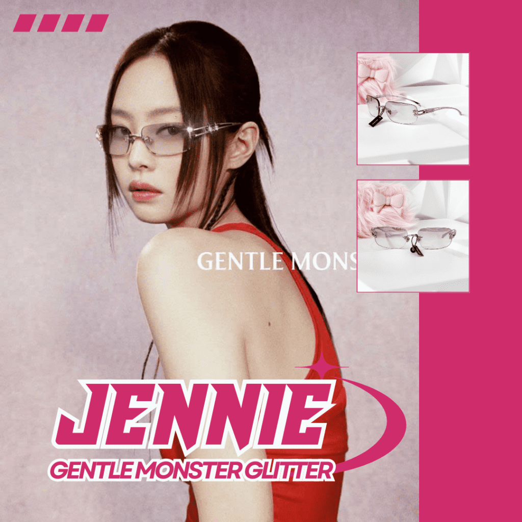gentle monster glitter jennie
