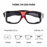 Gọng Kính Thể Thao 0089 - Góc Rộng, Dẻo, Thoáng Khí
