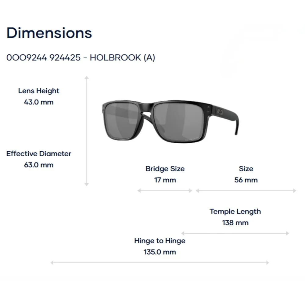 Oakley Holbrook (a) 0OO9244 Kính Mát Thể Thao Chính Hãng – Tem Luxottica