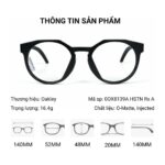 Oakley 0OX8139A HSTN Rx A x Kylian Mbappe Gọng Kính Thể Thao – Tem Luxotica Chính Hãng