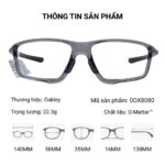 Oakley Crosslink Zero 0OX8080 Gọng Kính Thể Thao Eyeglasses - Chính Hãng, Tem Luxottica, Fullbox