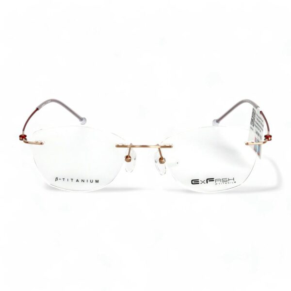 Exfash EF33218T Gọng Kính Khoan Không Viền Chính Hãng