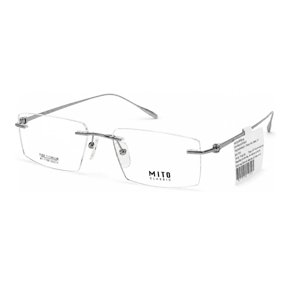 Mito MT7759 Kính Không Gọng Titanium - Tem Chính Hãng 101