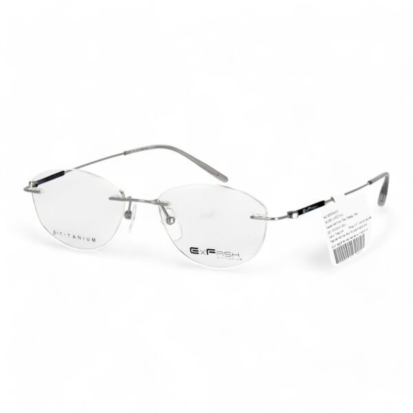 Exfash EF33214T Gọng Kính Khoan Không Viền Titanium