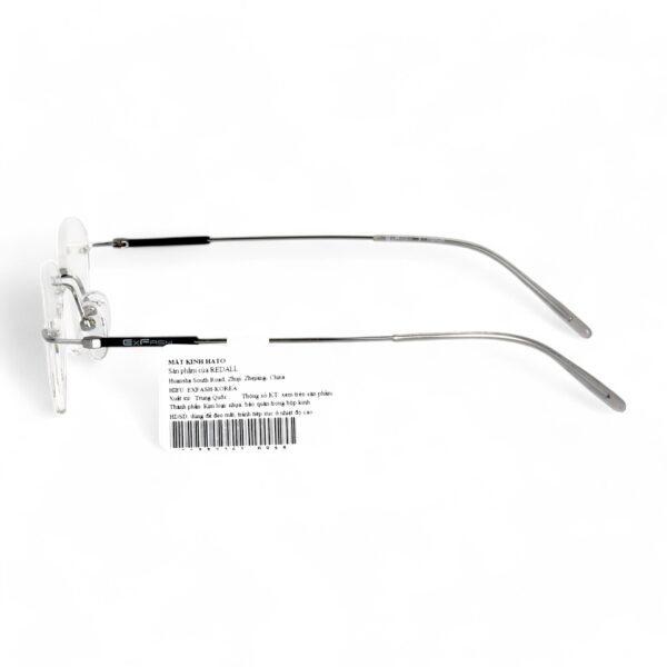Exfash EF33214T Gọng Kính Khoan Không Viền Titanium