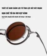 Snap Arlt5975 Kính Mát 2 Lớp Titanium