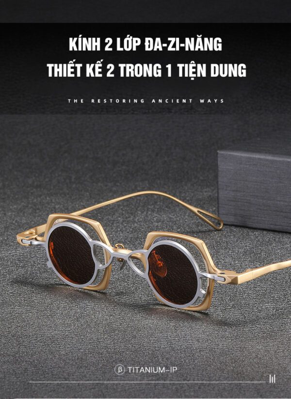 Snap Arlt5982 Kính 2 Lớp Titanium