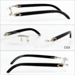 Sừng Tự Nhiên Độc Gọng Kính Khoan Bản Thủ Công Mỹ Nghệ Việt MNV